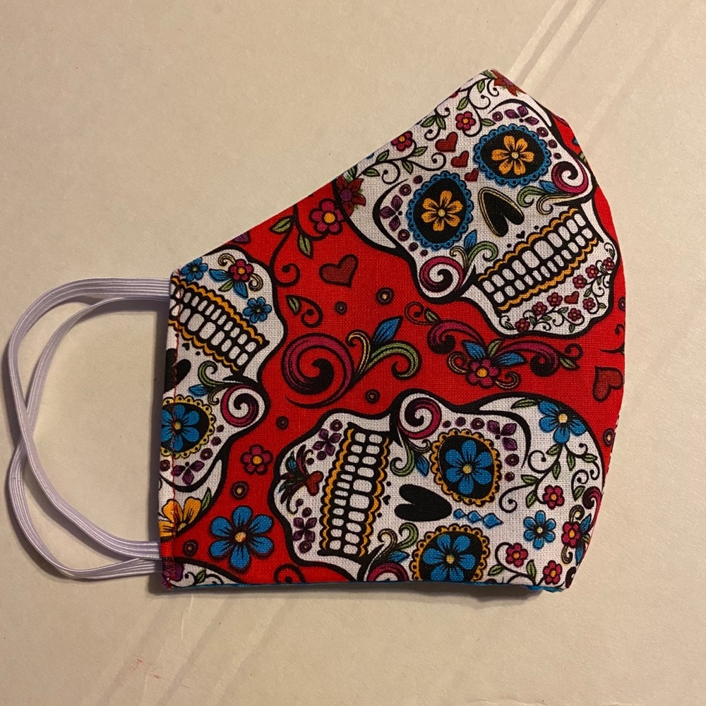 Dia de los Muertos Double-sided Face Mask